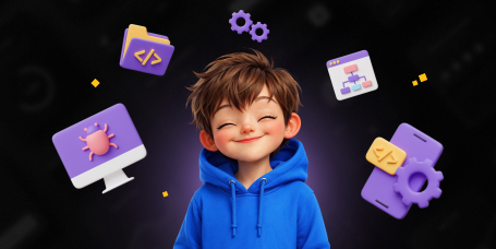 Идеальный сайт с нуля: код, дизайн и AI-помощник - КИБЕРшкола программирования для детей, компьютерные курсы для школьников, начинающих и подростков - KIBERone г. Екатеринбург